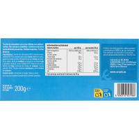 Turrón de choco c/ leche crujiente s/ azúcar EROSKI, caja 200 g
