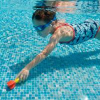 Juego acuático: torpedos de colores, edad rec:+6 años INTEX, pack 4 uds