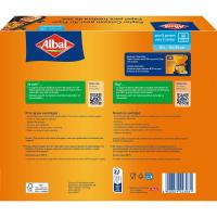 Papel rectangular 20 cm para freidora de aire ALBAL, caja 20 uds