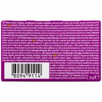 Chicle vibes sabor frambuesa TRIDENT, caja 21 g