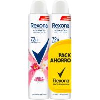 Desodorante bright bouquet REXONA, pack  2x200 ml