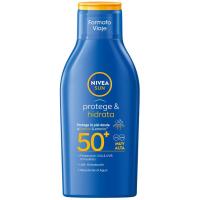Loción solar SPF50+ NIVEA PROTEGE&HIDRATA, bote 100 ml Loción solar SPF50+ NIVEA PROTEGE&HIDRATA, bote 100 ml