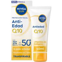 NIVEA Q10 SPF50+ aurpegirako eguzkitako krema, tutua 40 ml NIVEA Q10 SPF50+ aurpegirako eguzkitako krema, tutua 40 ml