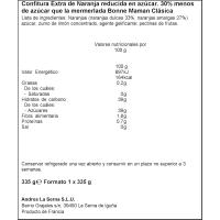 Confitura de naranja amarga intense BONNE MAMAN, frasco 335 g