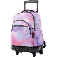 Mochila escolar ruedas Renglones Glitter 0IN, 32 x 45,5 x 18 cm, 26 litros TOTTO