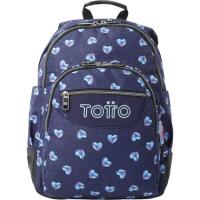 Mochila escolar Rayol Glitter, 33 x 44 x 13,5 cm, 20 l. bolsilo porta PC TOTTO Mochila escolar Rayol Glitter, 33 x 44 x 13,5 cm, 20 l. bolsilo porta PC TOTTO
