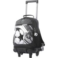 Mochila infantil ruedas Champion M, 29 x 41 x 17 cm. TOTTO