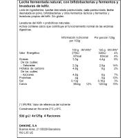 Kéfir natural ACTIVIA, pack 4x125 g
