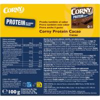 Barrita de cereales plátano y vainilla CORNY PROTEIN, caja 100 g