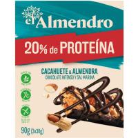 Barritas de cacahuete ALMENDRO, pack 3x30 g Barritas de cacahuete ALMENDRO, pack 3x30 g