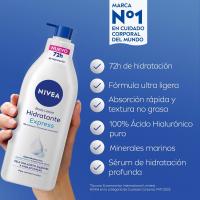 NIVEA express lozioa, dosifikagailua 400 ml