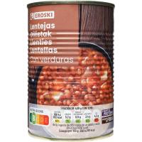 EROSKI dilistak barazkiekin, lata 430 g EROSKI dilistak barazkiekin, lata 430 g