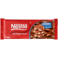 Chocolate extrafino con almendra entera NESTLÉ, tableta 100 g