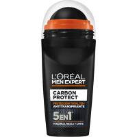 Desodorante Carbón Protect L`OREAL MEN EXPERT, roll on 50 ml Desodorante Carbón Protect L`OREAL MEN EXPERT, roll on 50 ml