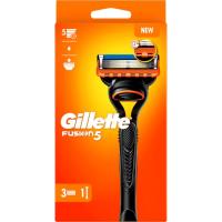 Máquinilla para hombre con 3 cargadores GILLETTE FUSIÓN 5, 1 ud