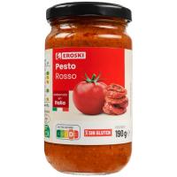 Salsa pesto rosso EROSKI, frasco 190 g Salsa pesto rosso EROSKI, frasco 190 g