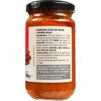 Salsa pesto rosso EROSKI, frasco 190 g