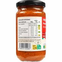 Salsa pesto rosso EROSKI, frasco 190 g