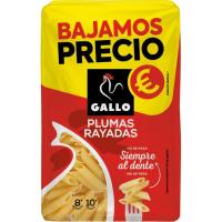 Pluma rayada GALLO, paquete 400 g
