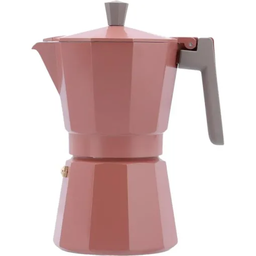 Cafetera de aluminio, apto para cocinas de inducción Creta QUID, 3 tazas Cafetera de aluminio, apto para cocinas de inducción Creta QUID, 3 tazas