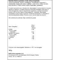 DELFÍN Mediterraneoko ganba zuritua, poltsa 160 g