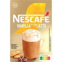 Café soluble vainilla NESCAFE, sobres, caja 8 uds