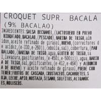 Croqueta de bacalao, al peso, compra mínima 200 g