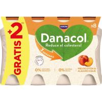 Bebible con melocotón y albaricoque DANACOL, pack 6+2x100 ml