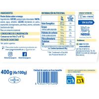 Pannacotta sabor mango LA LECHERA, pack 4x100 g