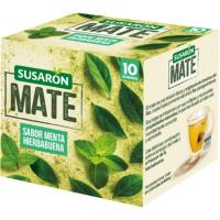 Infusión mate de hierbabuena SUSARON, caja 10 uds
