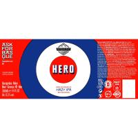 Cerveza Hero Hazy IPA Sin Alcohol BASQUELAND, lata 33 cl