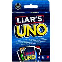 MATTEL GAMES UNO Liar's karta jokoa, gom. adina: +7 urte