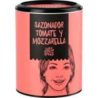 Sazonador tomate y mozzarella JUST SPICES, lata 65 g Sazonador tomate y mozzarella JUST SPICES, lata 65 g