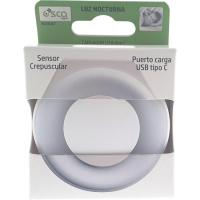 OSCA CONNECT gaueko argia sentsore krepuskularrarekin + USB-C