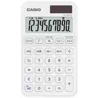 Calculadora de bolsillo blanca, 10 dígitos, SL-310YC CASIO Calculadora de bolsillo blanca, 10 dígitos, SL-310YC CASIO
