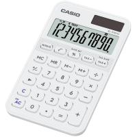Calculadora de bolsillo blanca, 10 dígitos, SL-310YC CASIO