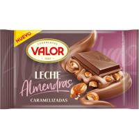 Chocolate con leche relleno de almendra VALOR, tableta 150 g