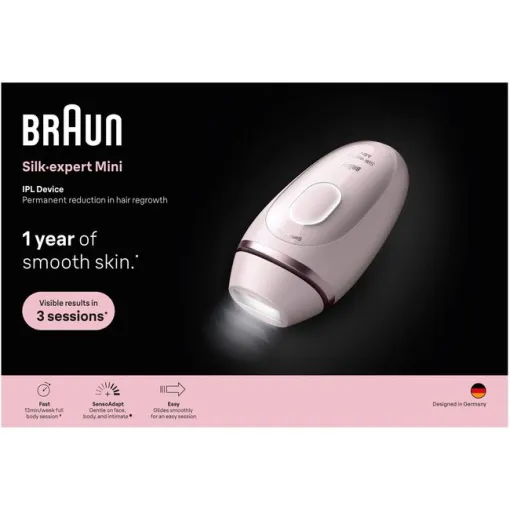 Depiladora Silk Expert Mini SEPIL PL1100 - Rosa BRAUN