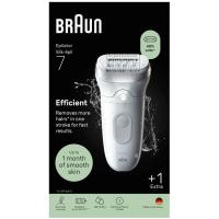 Depiladora SEpil7 SE7-000, gris/plata BRAUN