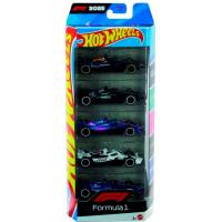 Pack 5 vehículos 1:64 Fórmula 1 (2025), edad rec: +3 años HOT WHEELS Pack 5 vehículos 1:64 Fórmula 1 (2025), edad rec: +3 años HOT WHEELS