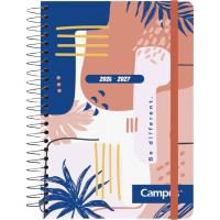 Agenda escolar, tamaño A5, día página, tapa forrada, ¿Cuál te llegará? CAMPUS