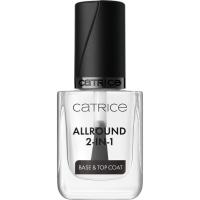 Base top coat 2en1 para uñas allround CATRICE, 1 ud