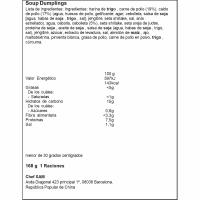 Dumpling pollo ITSU, sobre 168 g