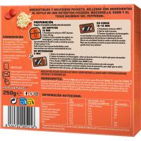 Pizza pockets pepperoni GOODFELLAS, caja 250 g