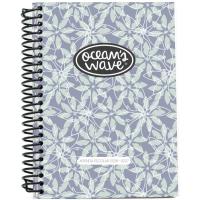 Agenda escolar, tamaño A6, día página, tapa polipropileno estampada OCEAN'S WAVE Agenda escolar, tamaño A6, día página, tapa polipropileno estampada OCEAN'S WAVE