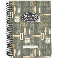Agenda escolar, tamaño A6, día página, tapa polipropileno estampada OCEAN'S WAVE Agenda escolar, tamaño A6, día página, tapa polipropileno estampada OCEAN'S WAVE