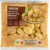Gnochi clásico EROSKI, bolsa 500 g Gnochi clásico EROSKI, bolsa 500 g