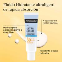 NEUTROGENA U. SHEER SF50 Hidra aurpegirako eguzkitako fluidoa, tutua 50 ml