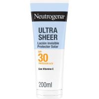 NEUTROGENA ULTRA SHEE SPF30 gorputzerako eguzkitako lozioa, tutua 200 ml