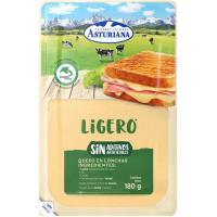 Queso tierno ligero C. LECHERA ASTURIANA, lonchas, bandeja 180 g Queso tierno ligero C. LECHERA ASTURIANA, lonchas, bandeja 180 g